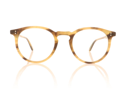 Garrett Leight Carlton Eco AT Army Tortoise Glasses - Front