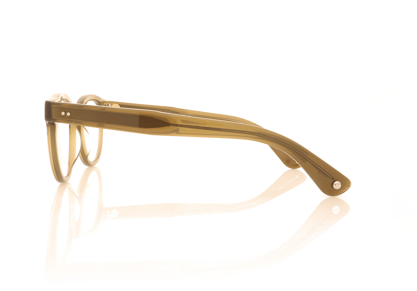 Garrett Leight Jack OLIO Olio Glasses - Side