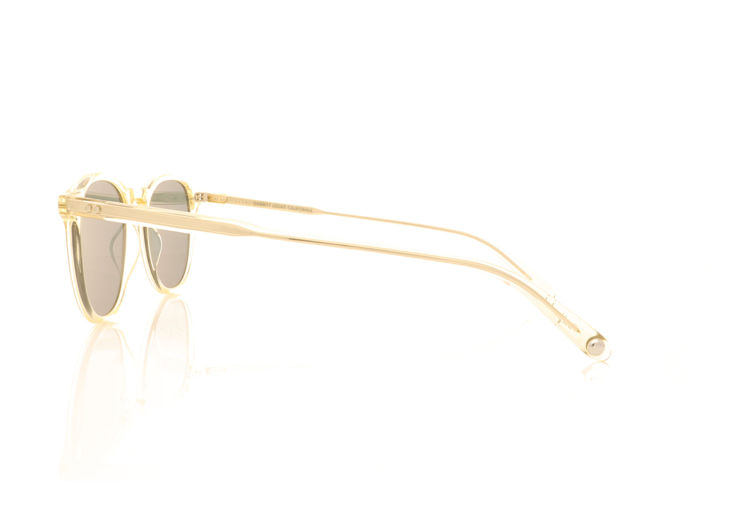 Garrett Leight Hampton PG Pure Glass Sunglasses - Side