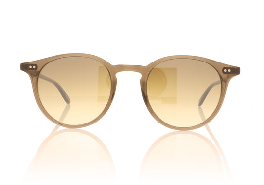 Garrett Leight Clune 2047 BLGL Black Glass Sunglasses - Front