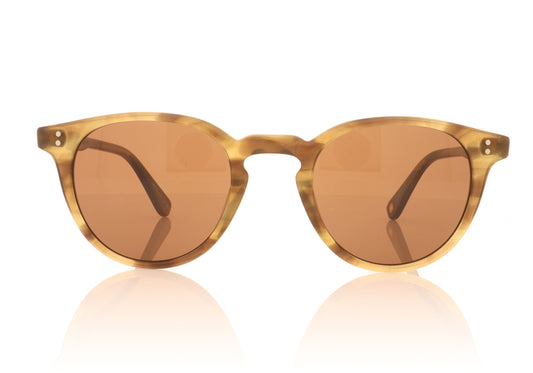 Garrett Leight Clement 2091 AT Army Tortoise Sunglasses - Front