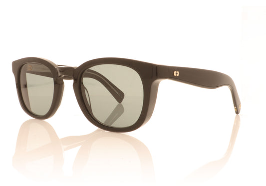 Garrett Leight Kinney X 2093 BK Black Sunglasses - Angle