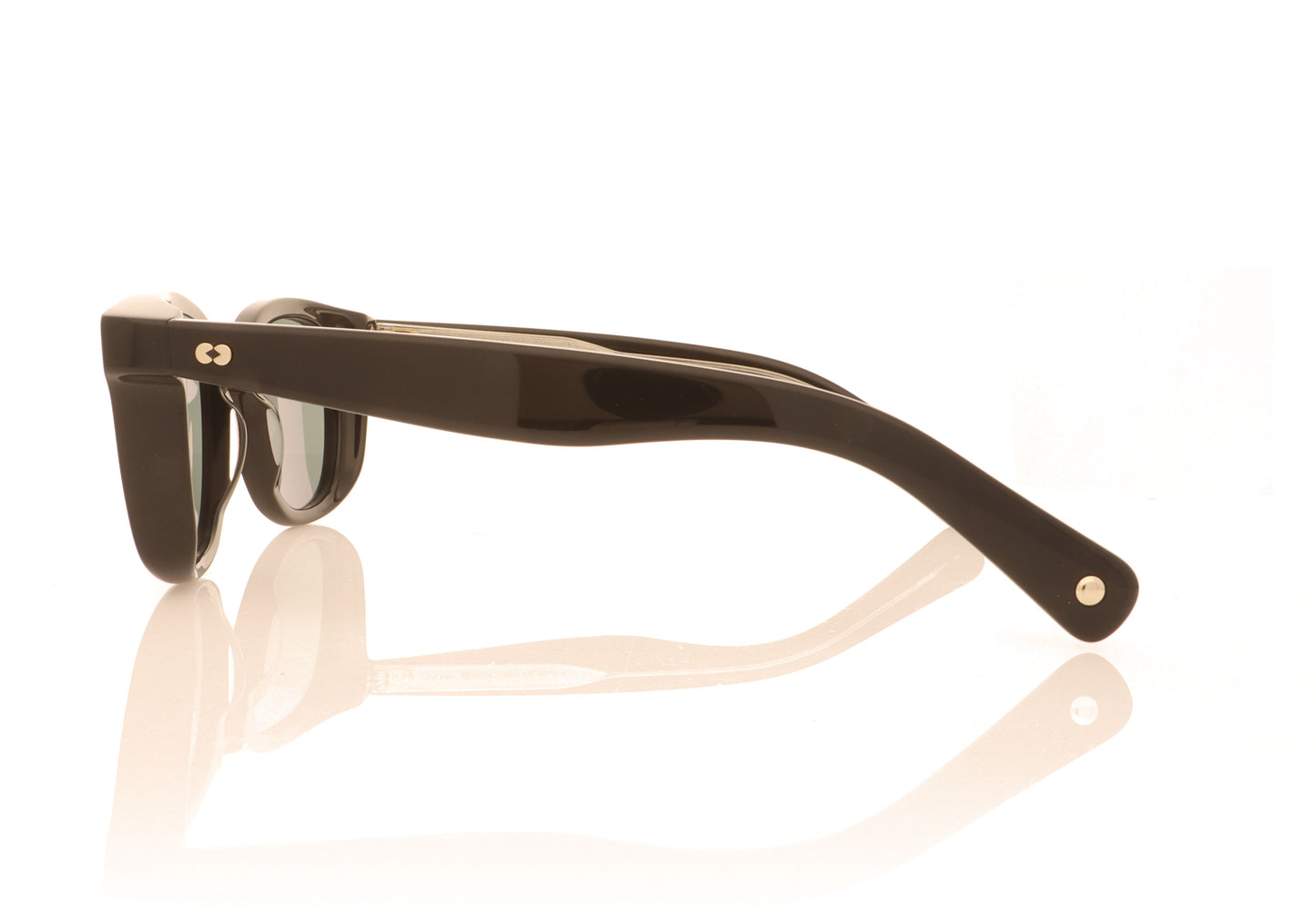 Garrett Leight Kinney X 2093 BK Black Sunglasses - Side