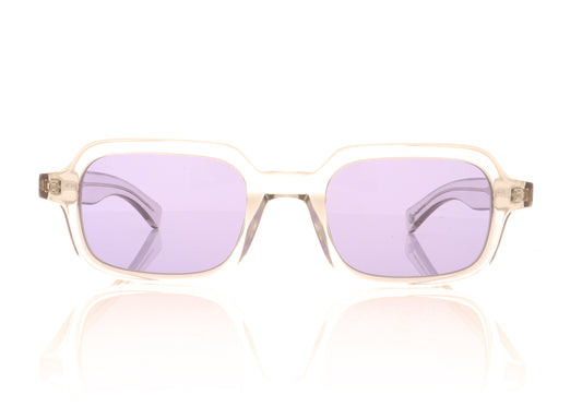 Garrett Leight Navarre 2094 LLG/DBBL LLG Dreamboat Sunglasses - Front