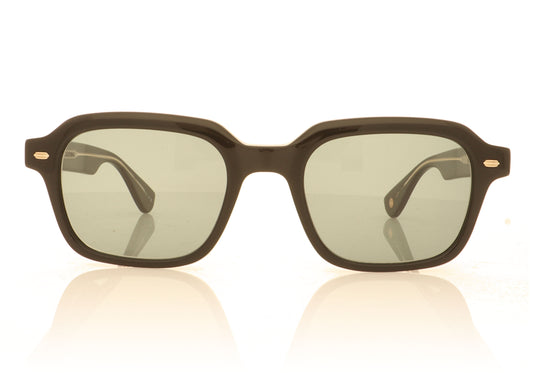 Garrett Leight OG Freddy P BK Black Sunglasses - Front