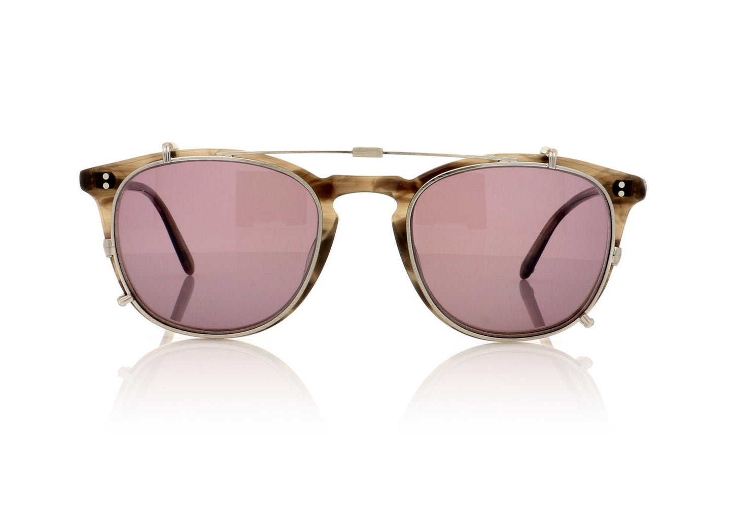 Garrett Leight Kinney 5007 Silver Clip