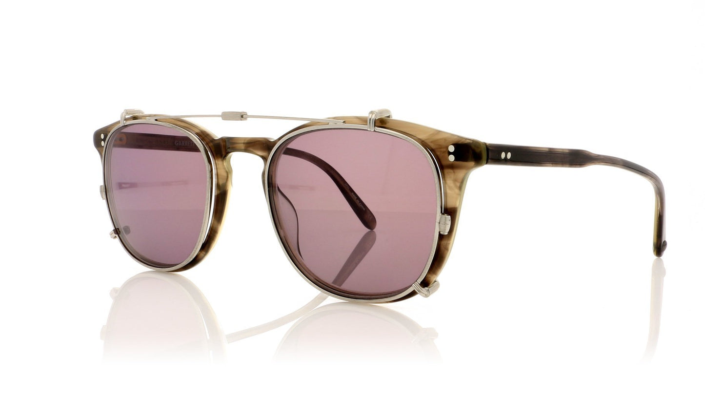 Garrett Leight Kinney 5007 Silver Clip