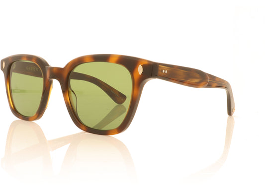 Garrett Leight Broadway SPBRNSH Spotted Brown Shell Sunglasses - Angle