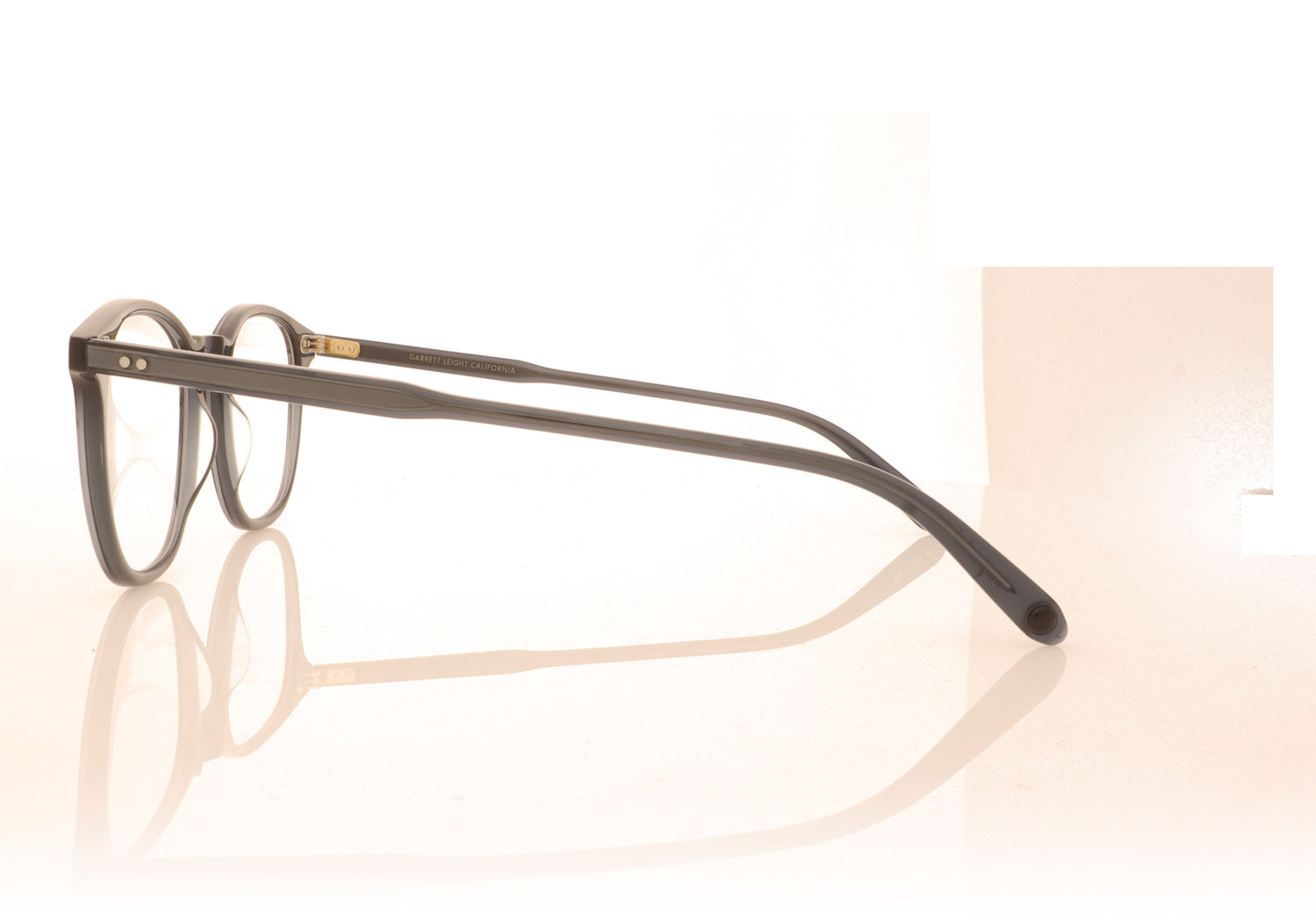 Garrett Leight Justice NVY Navy Glasses - Side
