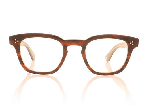 Garrett Leight Regent WHT Whiskey Tortoise Glasses - Front