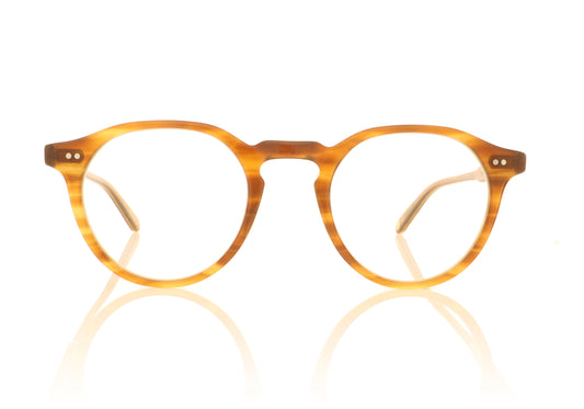 Garrett Leight Royce DB Demi Blonde Glasses - Front