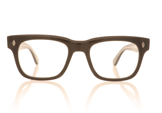 Garrett Leight Troubadour BK Black Glasses - Front