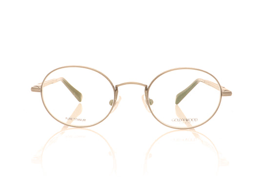Gold & Wood Orsay 3.01 Brushed palladium  Glasses - Front