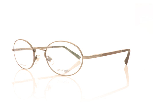 Gold & Wood Orsay 3.01 Brushed palladium Glasses - Angle