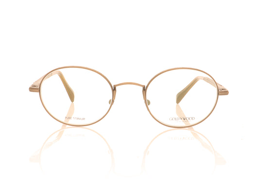 Gold & Wood Orsay 03-02 Anique Brown Glasses - Front