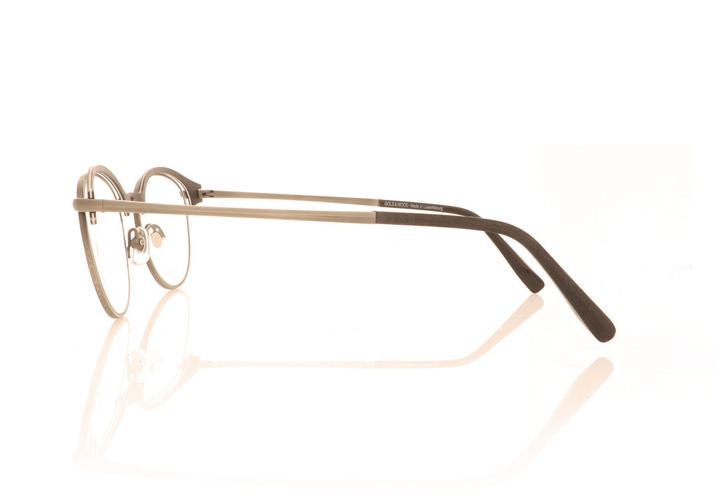 Gold & Wood Orsay 4.01 Antic silver  Glasses - Side