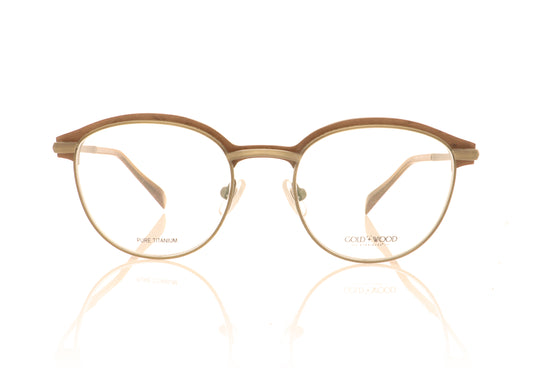 Gold & Wood Orsay 04-02 Antic gold  Glasses - Front