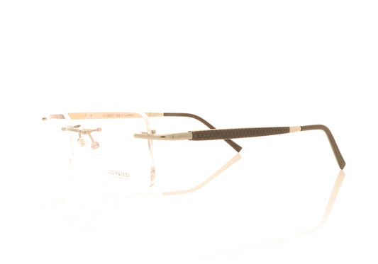 Gold & Wood Rio G&W 1.02 Black Glasses - Angle