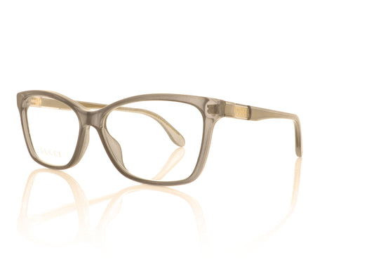Gucci GG0792O 1 Grey Glasses - Angle