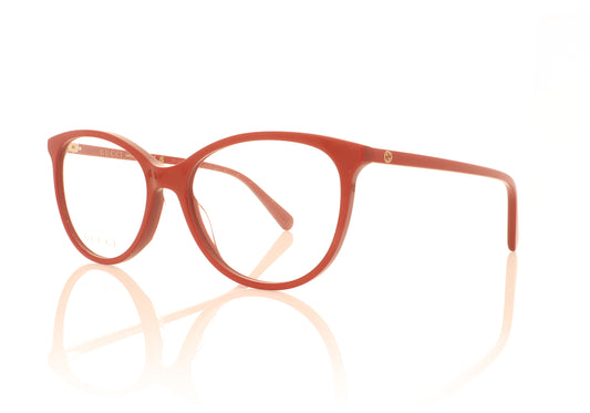Gucci GG0550O 9 Red Glasses - Angle