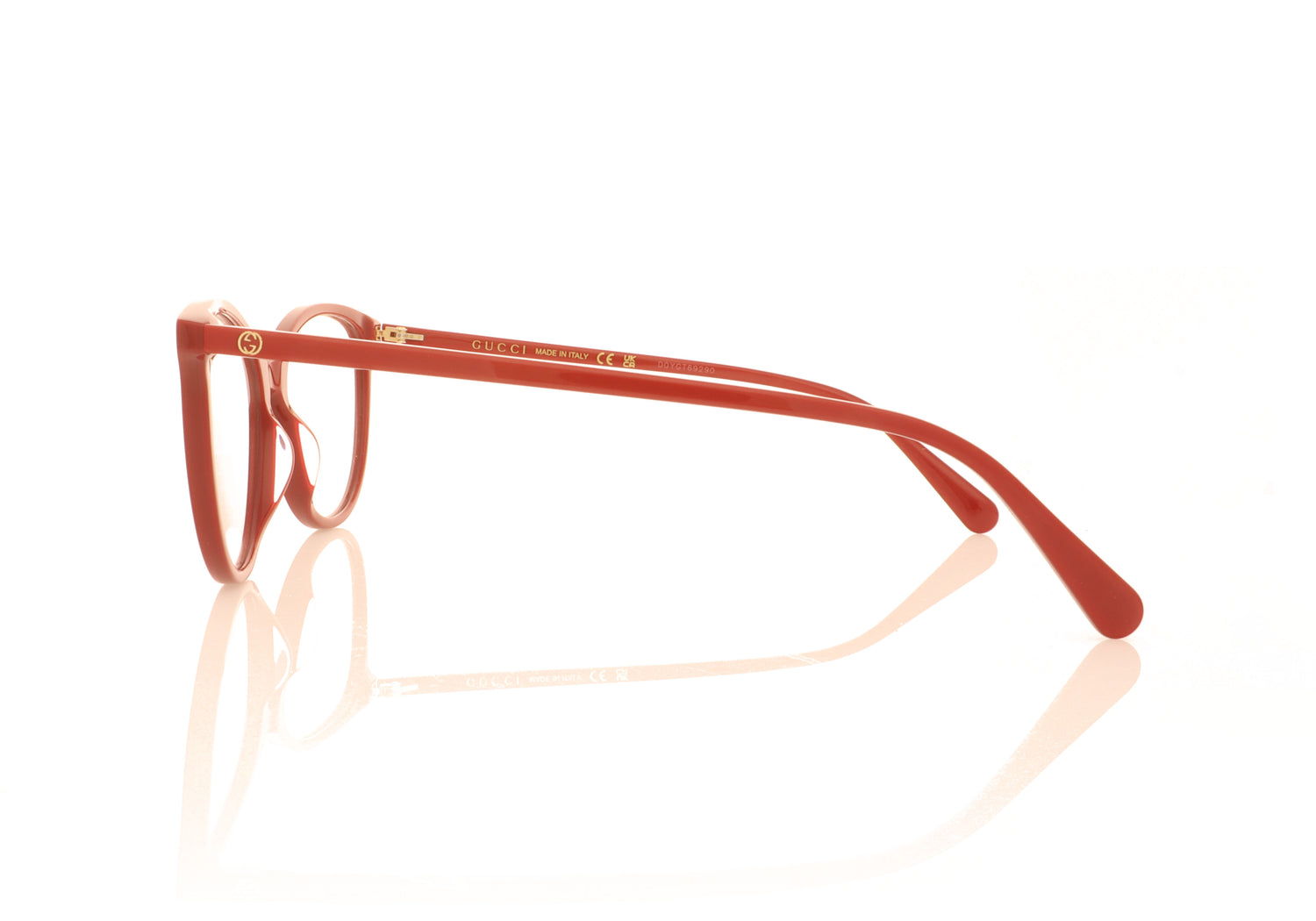 Gucci GG0550O 9 Red Glasses - Side