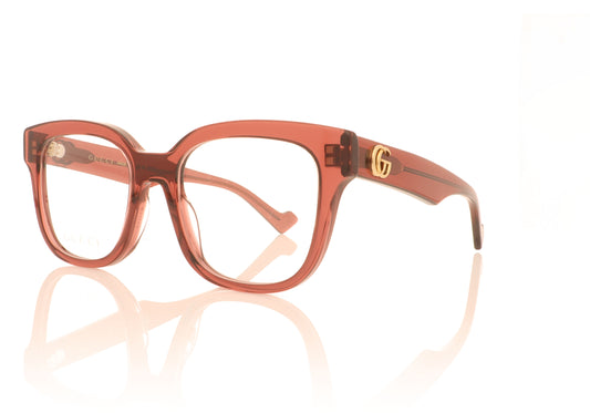 Gucci GG0958O 003 Burgundy Glasses - Angle