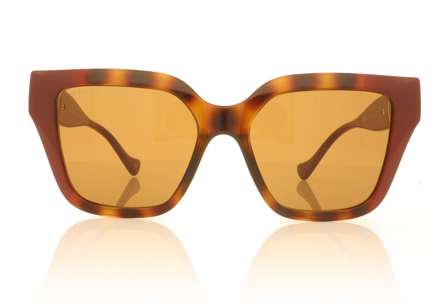 Gucci GG1023S 009 Havana Burgundy Sunglasses - Front