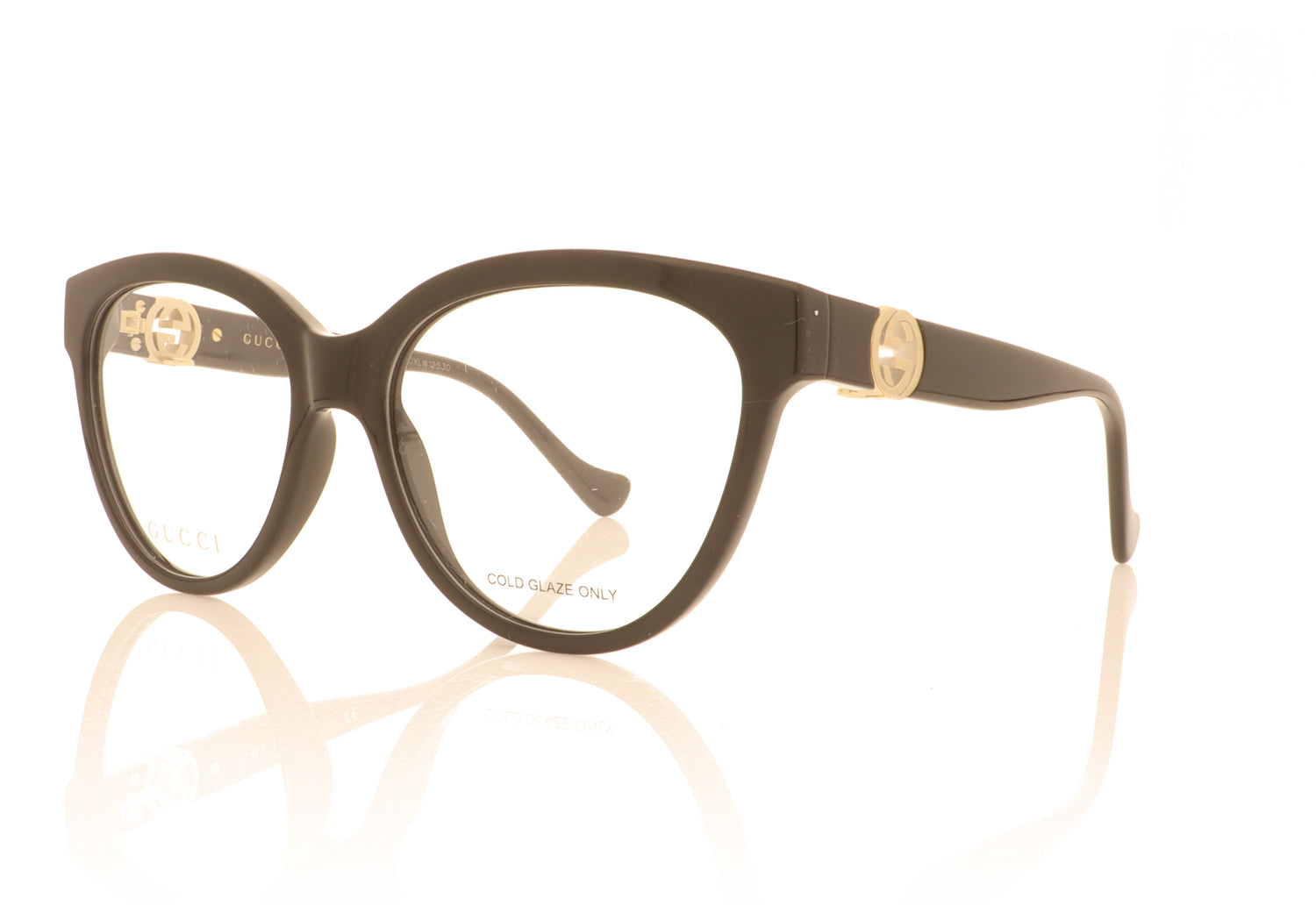 Gucci GG1024O 006 Black Glasses - Angle