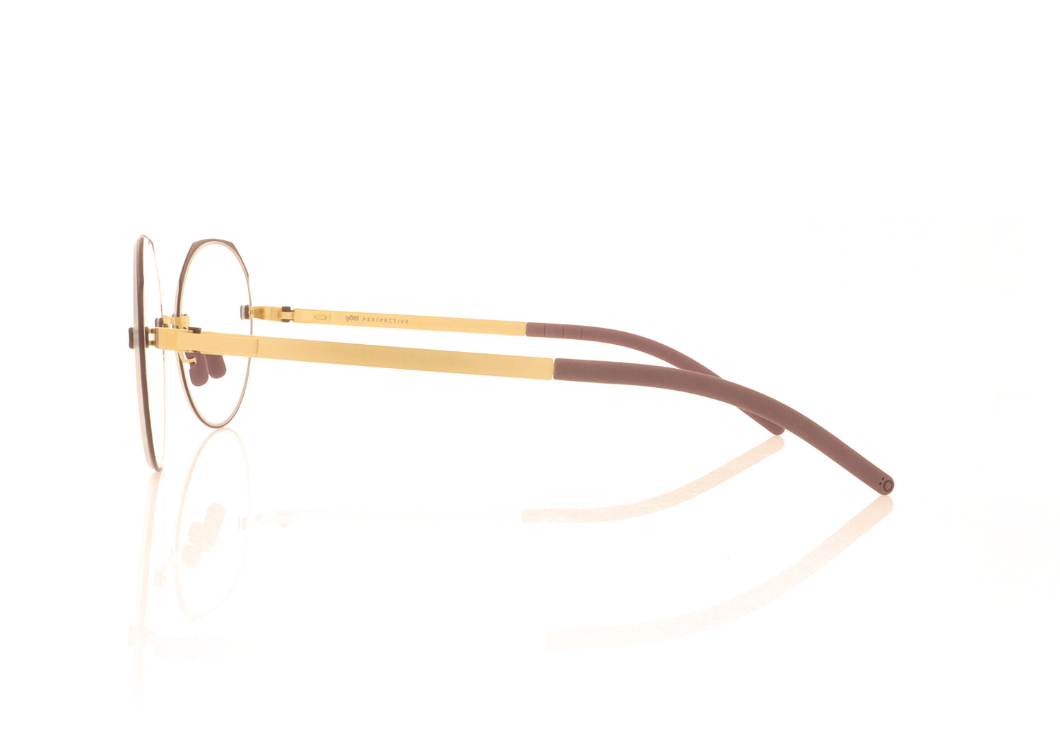 Götti PR02 GLD Gold Glasses - Side