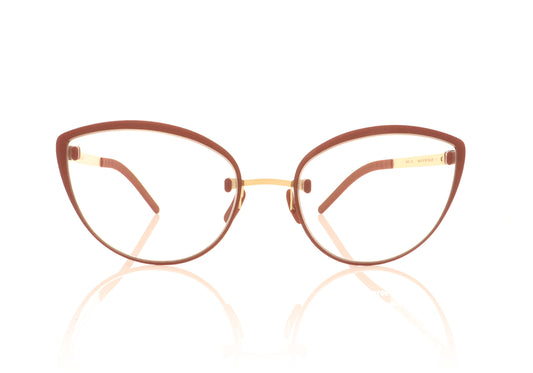 Götti BL06 GLDRED Gold Glasses - Front
