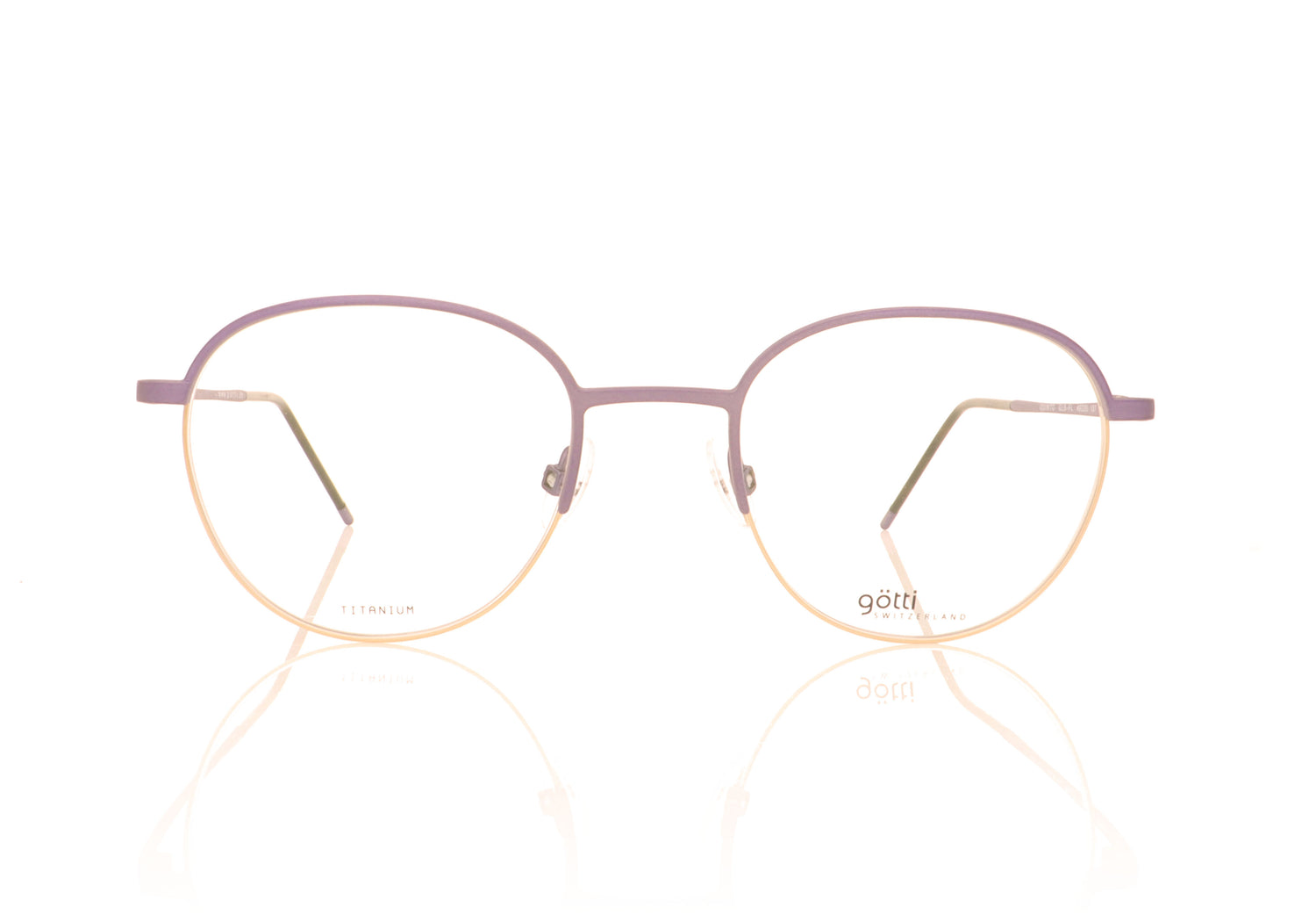 Götti Quinto GLB-FL Purple Glasses - Front