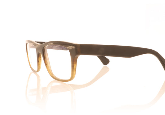 Hoffman Natural Eyewear 2153 H16 Horn Glasses - Angle