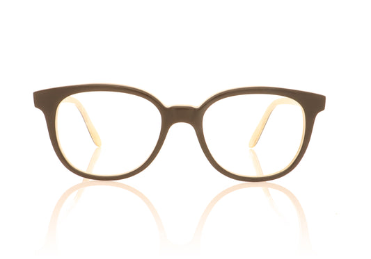 Hoffman Natural Eyewear 2215 H15 Black Front Glasses - Front