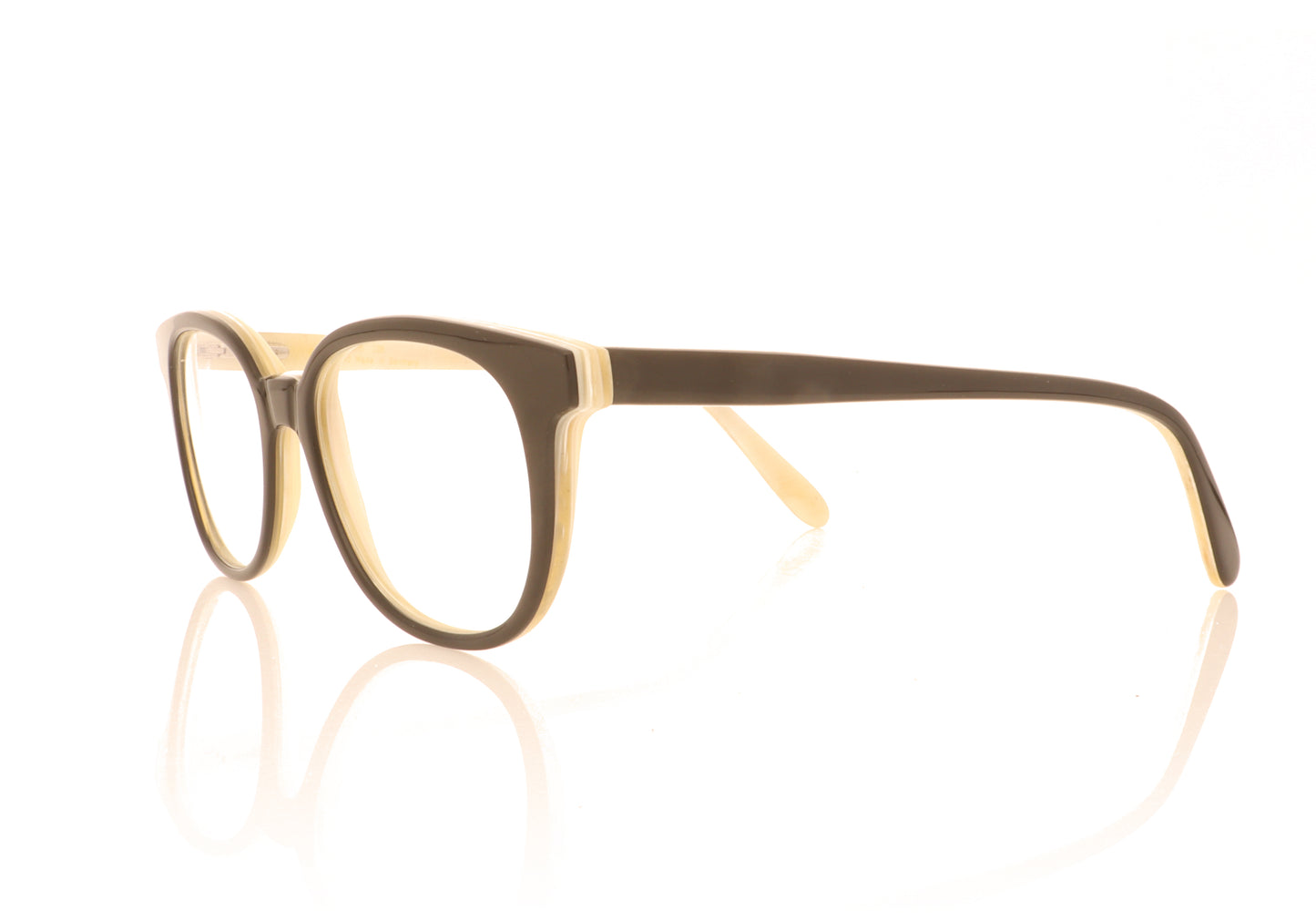 Hoffman Natural Eyewear 2215 H15 Black Front  Glasses - Angle