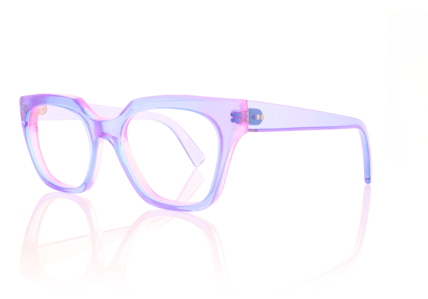 Kirk & Kirk Kit K11 Violet Glasses - Angle