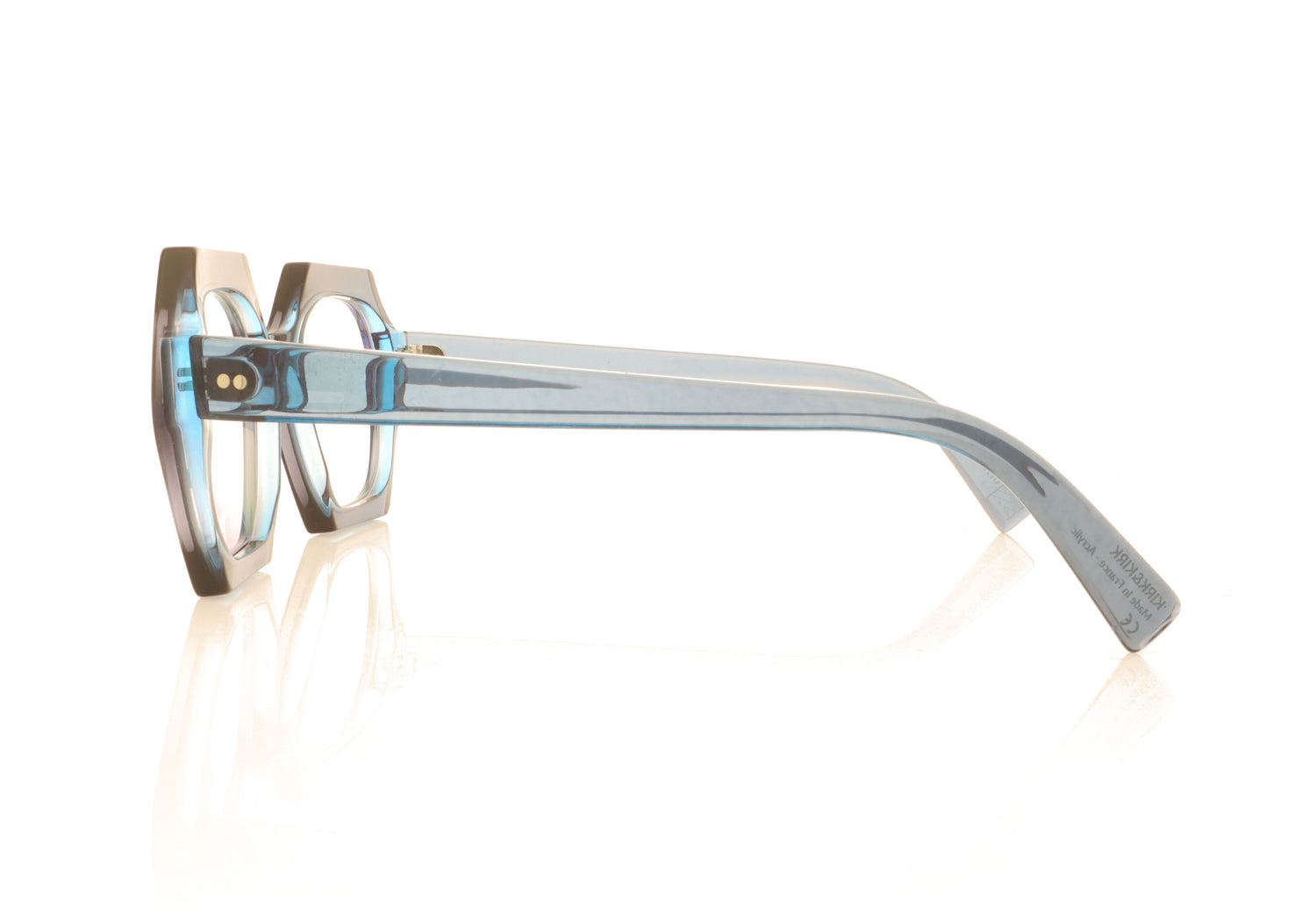 Kirk & Kirk Penelope K10 Midnight Glasses - Side