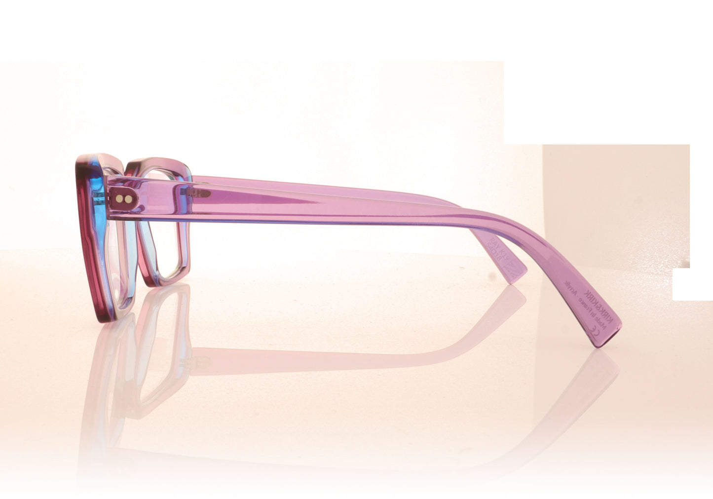 Kirk & Kirk Ray K19 Purple Glasses - Side