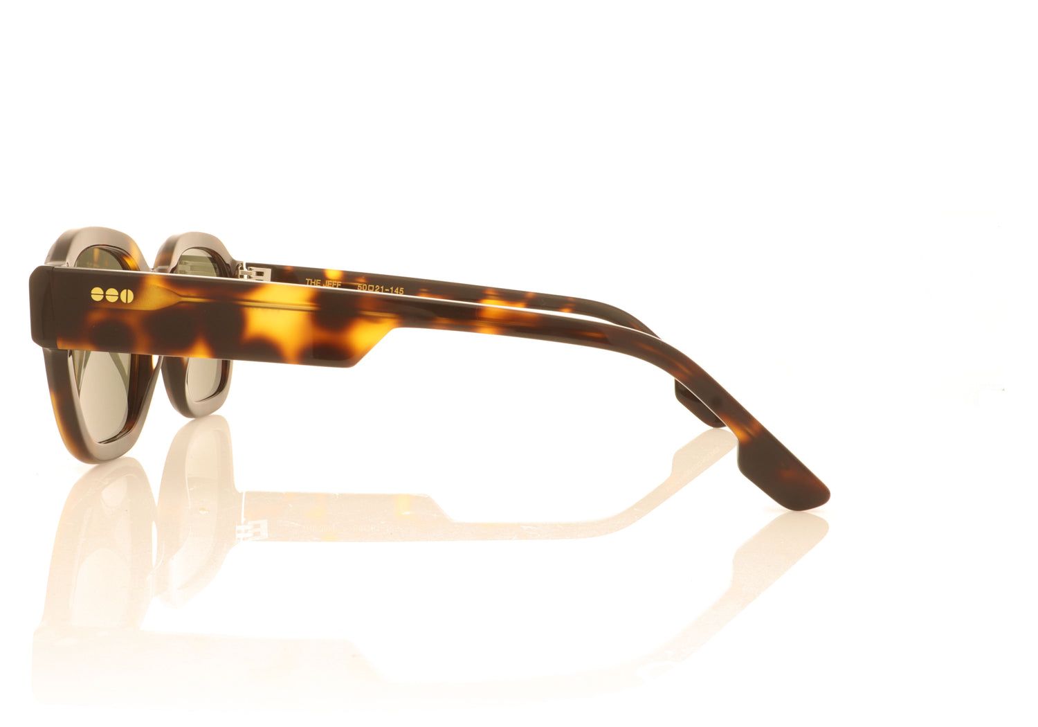 KOMONO The Jeff TORT Tortoise Sunglasses - Side