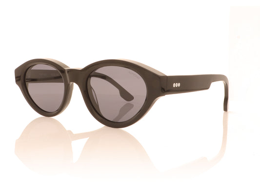 KOMONO Kiki S7101 Black Sunglasses - Angle