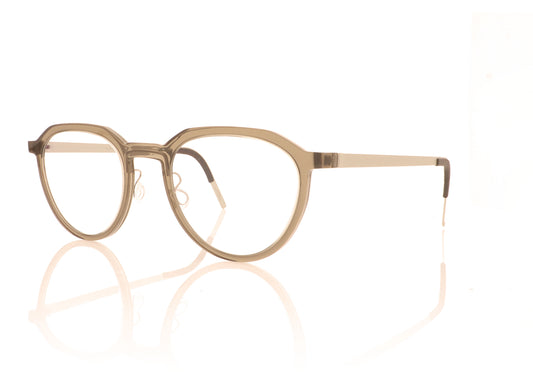 Lindberg Acetanium 1046 A158 U38 Grey Glasses - Angle