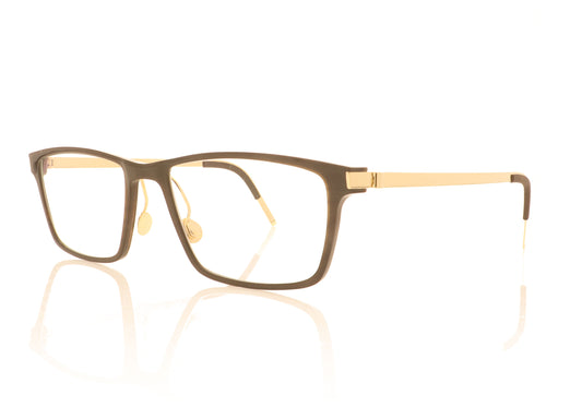 Lindberg buffalo 1819 Precious H20 Brown Glasses - Angle