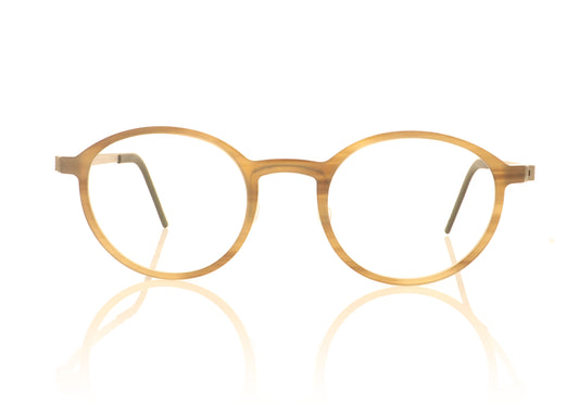 Lindberg buffalo 1828 H16 10 Light Brown Glasses - Front