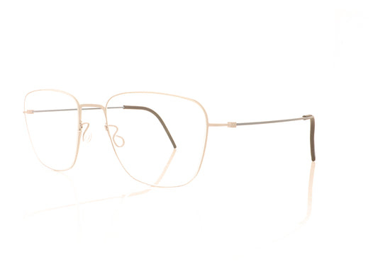 Lindberg thintanium 5506 05 GR00 Silver Glasses - Angle