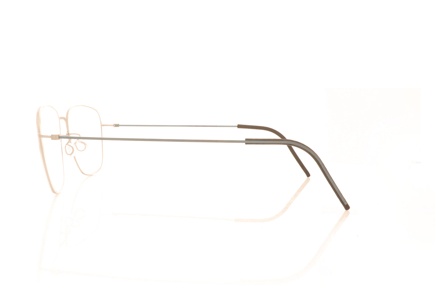 Lindberg thintanium 5506 05 GR00 Silver Glasses - Side