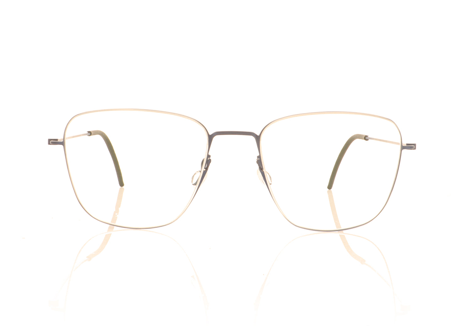 Lindberg thintanium 5506 PU13 GR00 Blue Glasses - Front