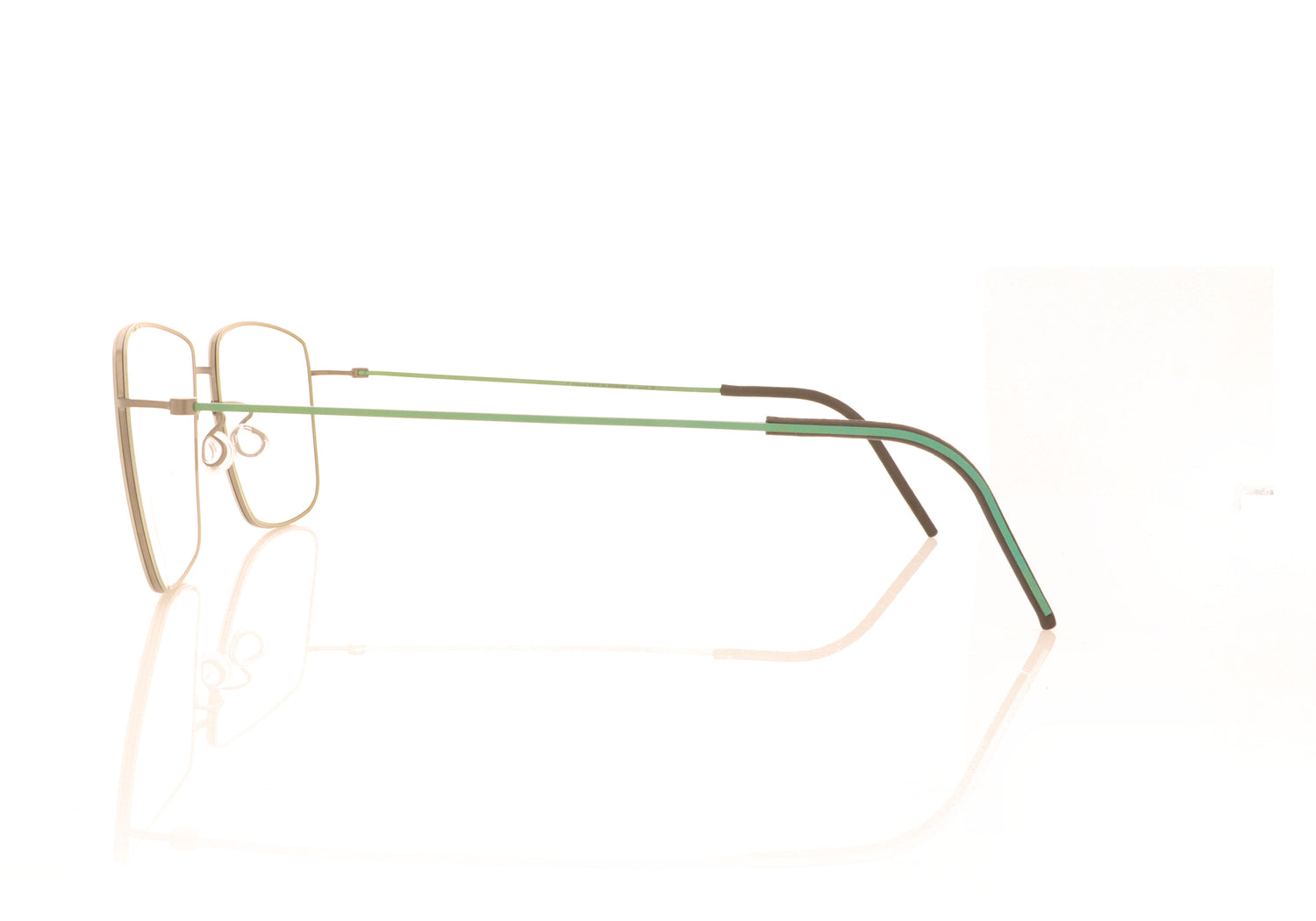 Lindberg thintanium 5508 117 GR90 Grey Glasses - Side