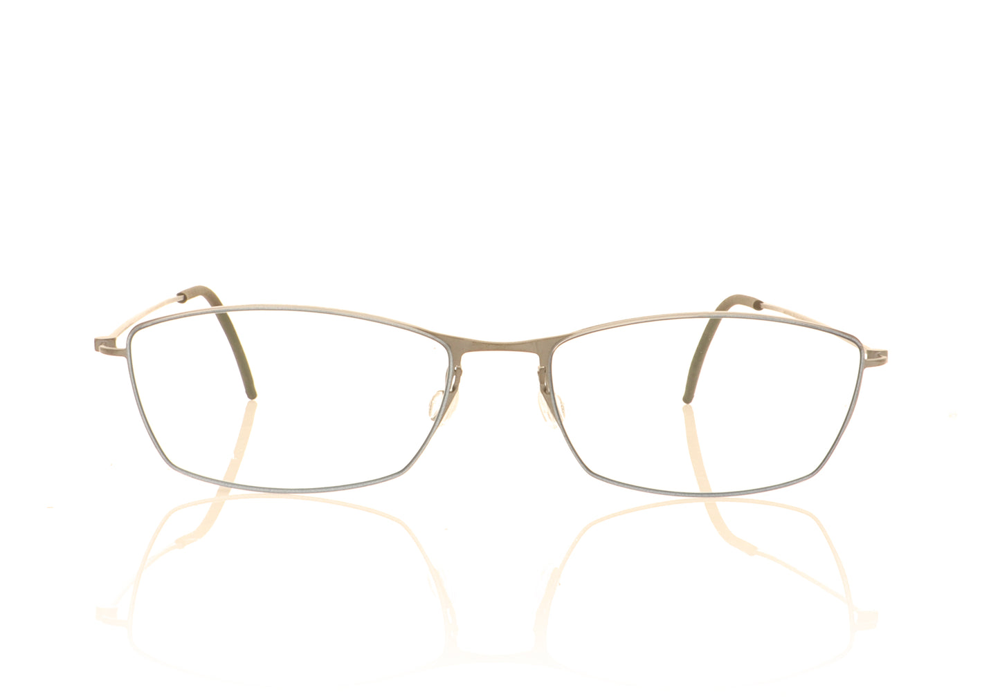 Lindberg thintanium 5510 PU16 GR88 Silver Glasses - Front