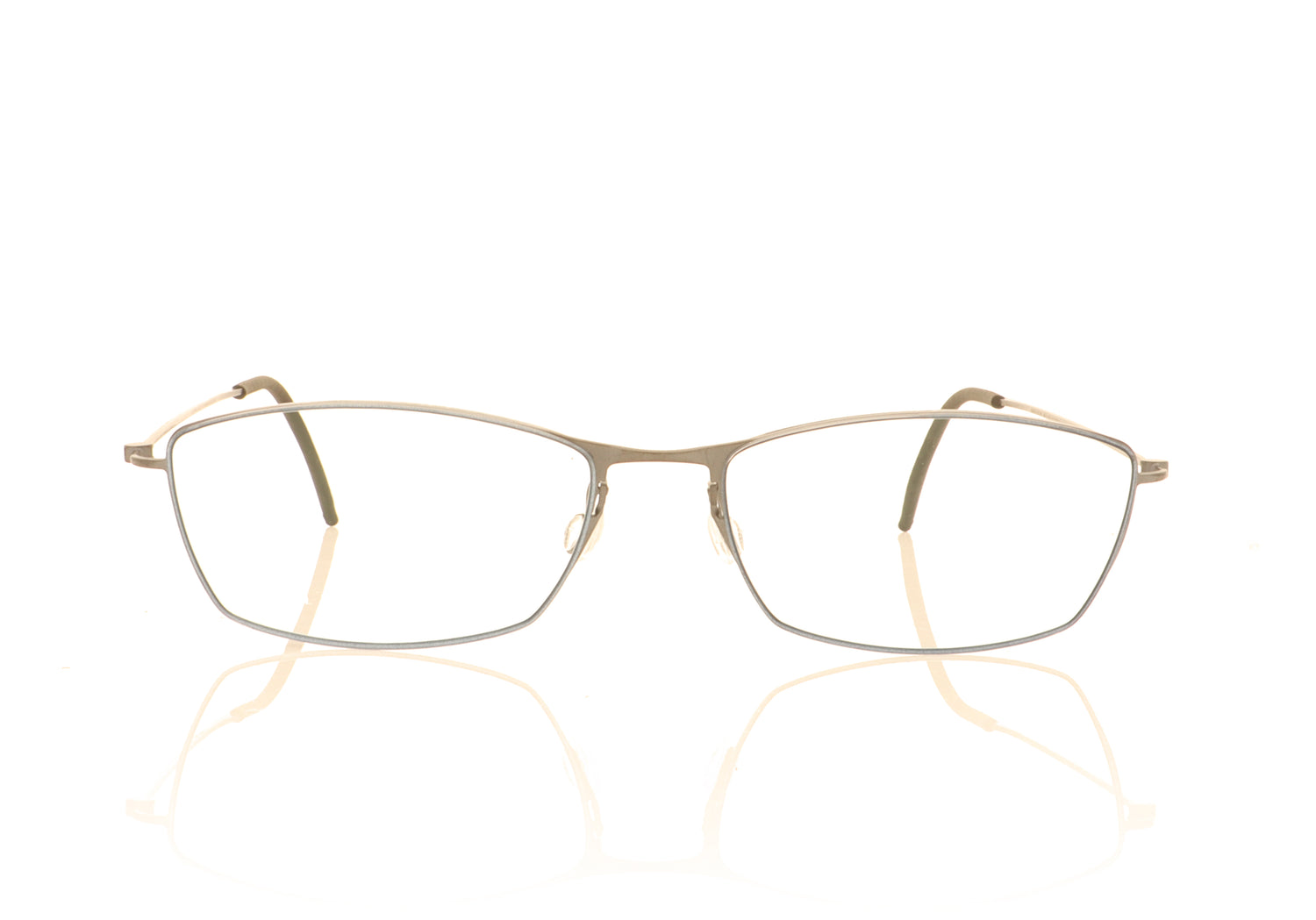 Lindberg thintanium 5510 PU16 GR88 Silver Glasses - Front