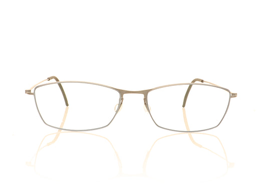 Lindberg thintanium 5510 PU16 GR88 Silver Glasses - Front