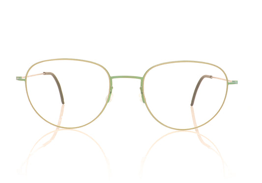Lindberg thintanium 5512 117 GR77 Green Glasses - Front